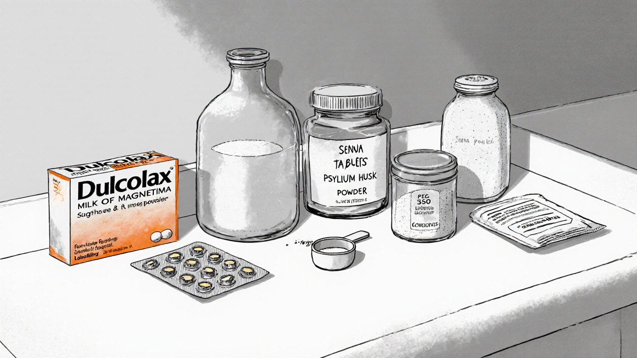 Dulcolax (Bisacodyl) vs. Other OTC Laxatives: A Detailed Comparison