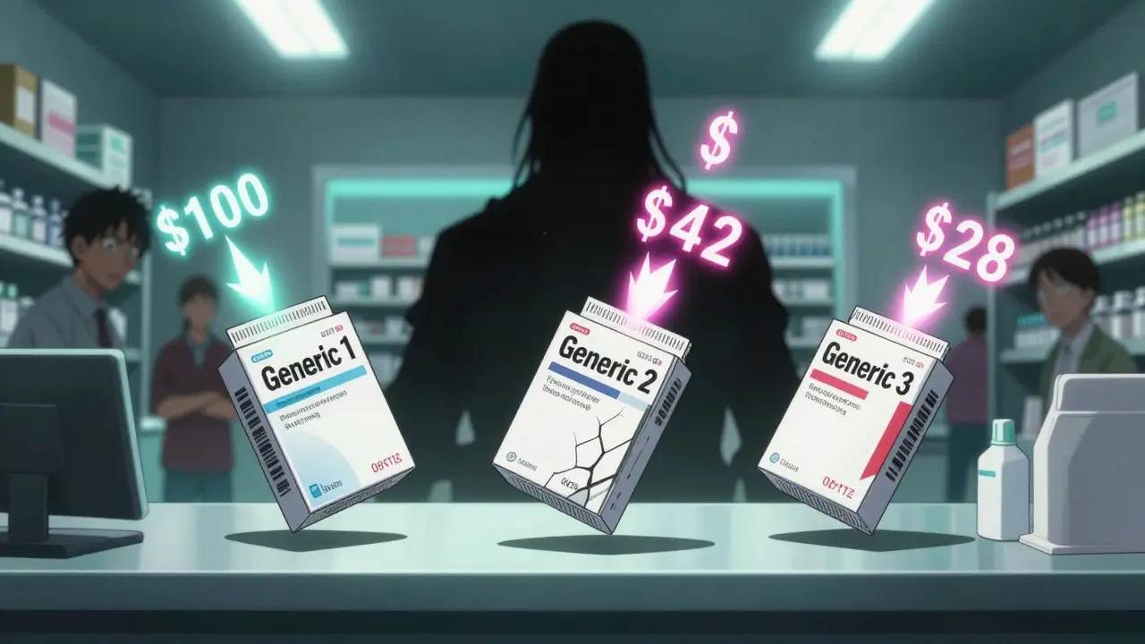 How Second and Third Generic Drugs Drive Down Prescription Prices