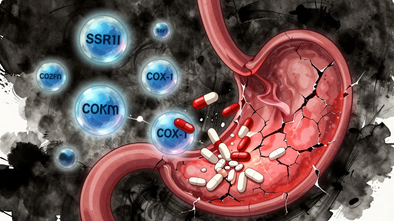 SSRIs and NSAIDs: Understanding the Elevated GI Bleeding Risk and How to Prevent It